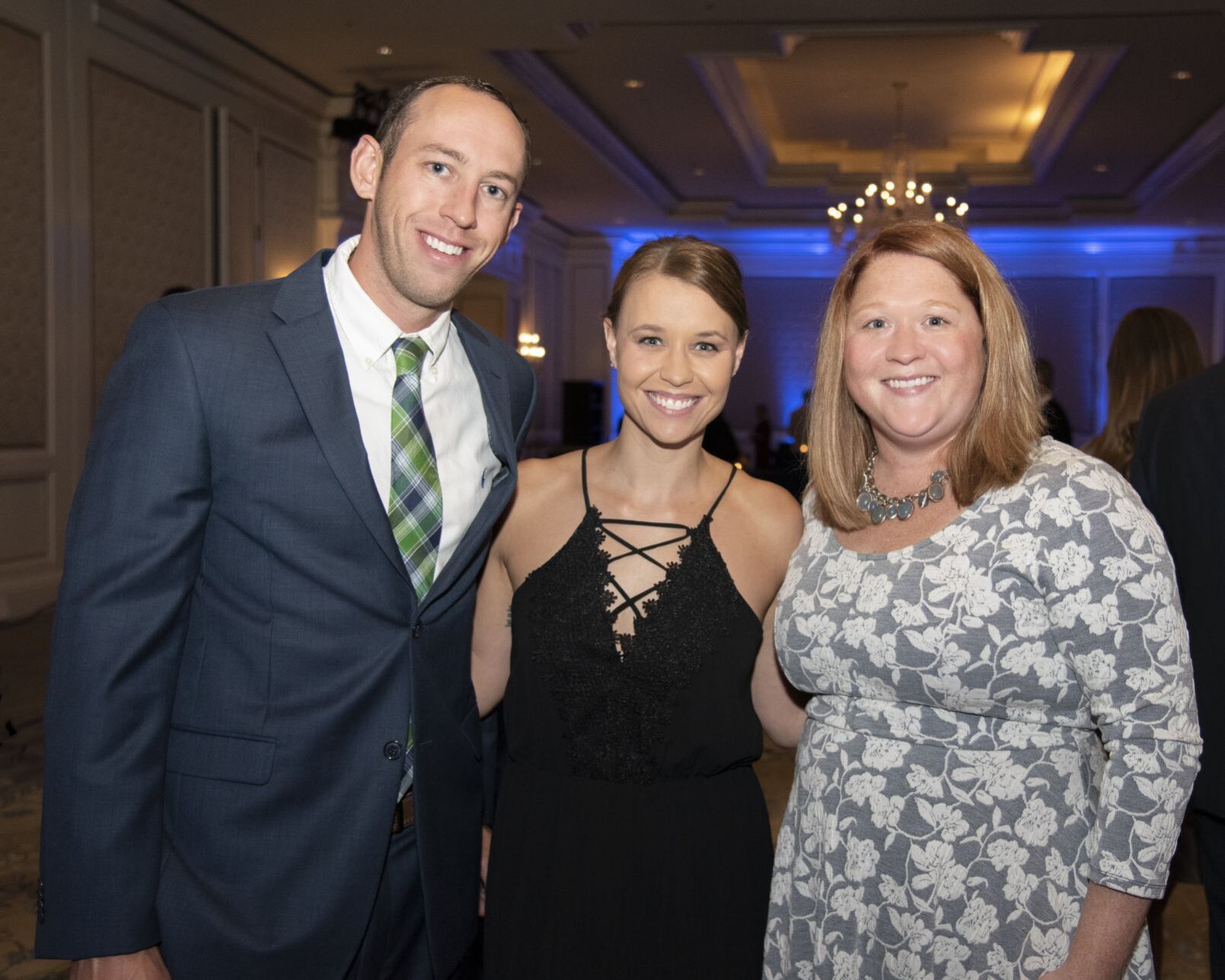 Dan and Chelsey Kloeppel, Jan Fabick